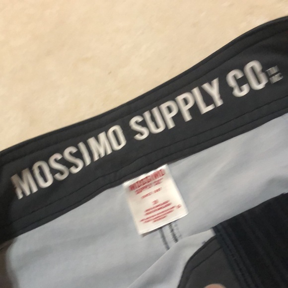 Mossimo Men’s Black Swim Shorts Size 28 - Picture 7 of 8